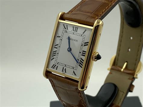 cartier vintage uhr gold|louis cartier watches.